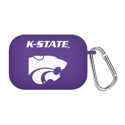 Purple Kansas State Wildcats Silicone AirPods Pro Case Cover