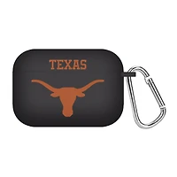 Black Texas Longhorns Silicone AirPods Pro Case Cover