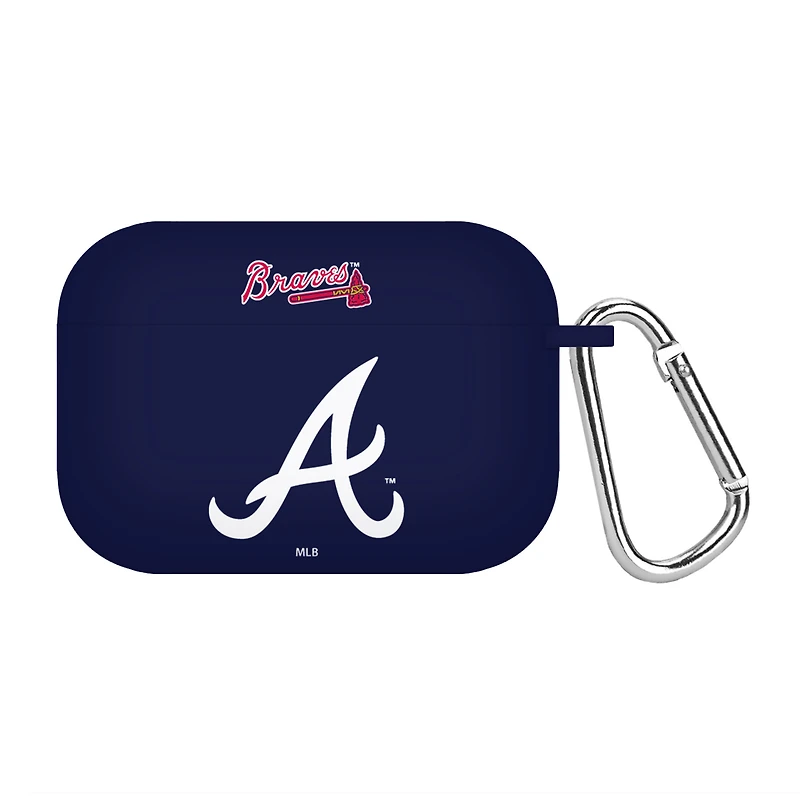 Navy Atlanta Braves Silicone AirPods Pro Case Cover