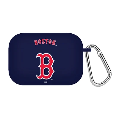 Navy Boston Red Sox Silicone AirPods Pro Case Cover