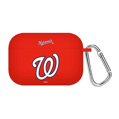 Red Washington Nationals Silicone AirPods Pro Case Cover