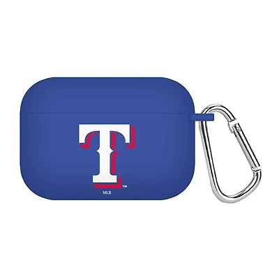 Blue Texas Rangers Silicone AirPods Pro Case Cover