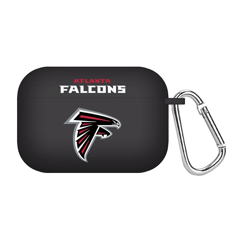 Black Atlanta Falcons Silicone AirPods Pro Case Cover