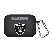 Black Las Vegas Raiders Silicone AirPods Pro Case Cover