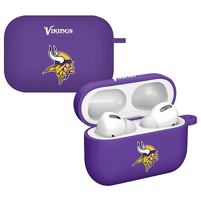 Purple Minnesota Vikings Silicone AirPods Pro Case Cover