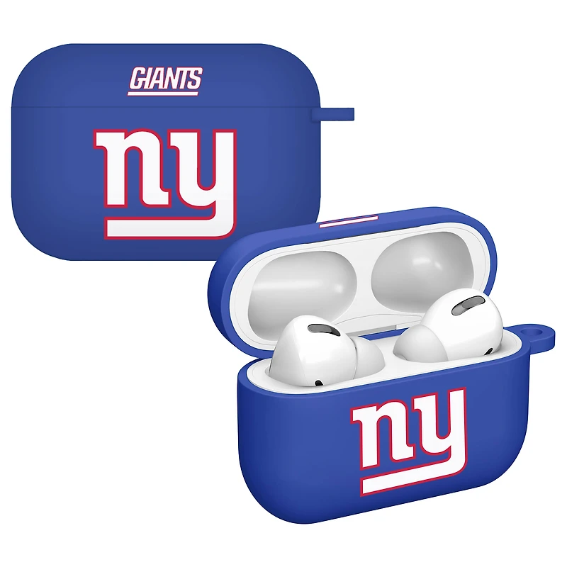 Blue New York Giants Silicone AirPods Pro Case Cover