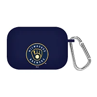 Navy Milwaukee Brewers Silicone AirPods Pro Case Cover