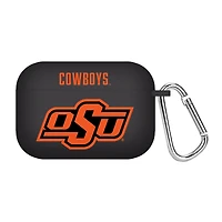 Black Oklahoma State Cowboys Silicone AirPods Pro Case Cover