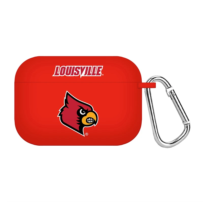 Red Louisville Cardinals Silicone AirPods Pro Case Cover