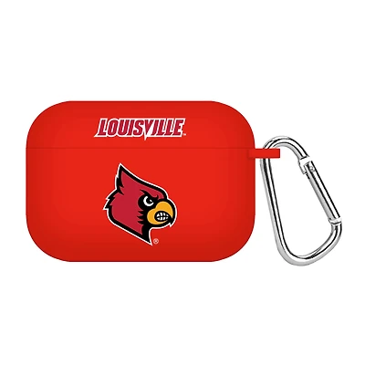Red Louisville Cardinals Silicone AirPods Pro Case Cover