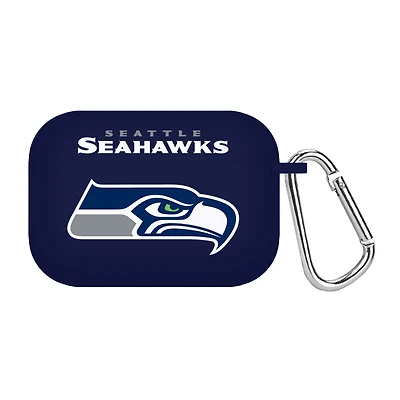 Navy Seattle Seahawks Silicone AirPods Pro Case Cover