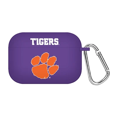 Purple Clemson Tigers Silicone AirPods Pro Case Cover