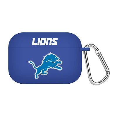 Blue Detroit Lions Silicone AirPods Pro Case Cover