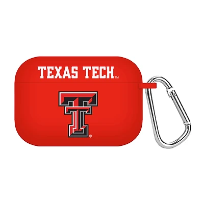 Red Texas Tech Red Raiders Silicone AirPods Pro Case Cover