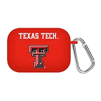 Red Texas Tech Red Raiders Silicone AirPods Pro Case Cover
