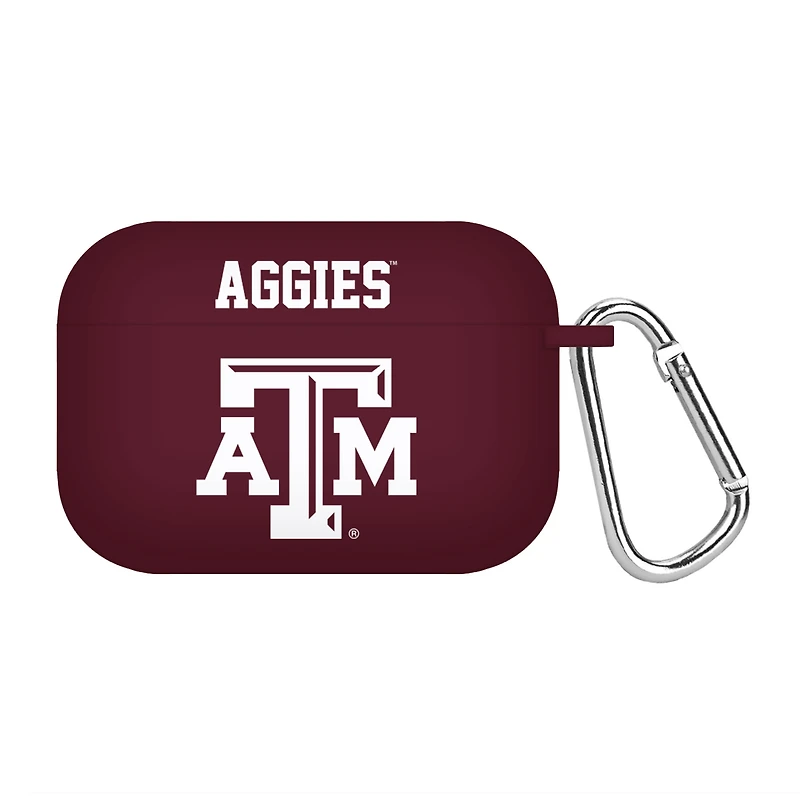 Maroon Texas A&M Aggies Silicone AirPods Pro Case Cover