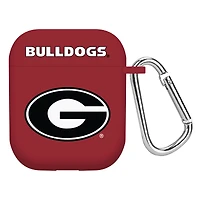 Crimson Georgia Bulldogs AirPods Case Cover