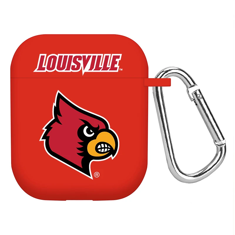 Red Louisville Cardinals AirPods Case Cover