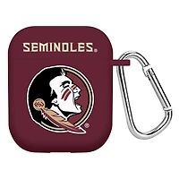 Maroon Florida State Seminoles AirPods Case Cover
