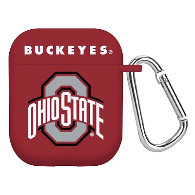 Crimson Ohio State Buckeyes AirPods Case Cover