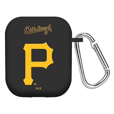 Black Pittsburgh Pirates AirPods Case Cover