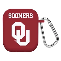 Crimson Oklahoma Sooners AirPods Case Cover