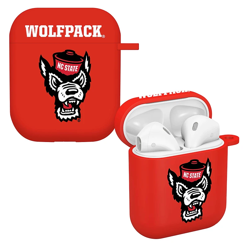 Red NC State Wolfpack AirPods Case Cover