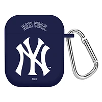 Navy New York Yankees AirPods Case Cover