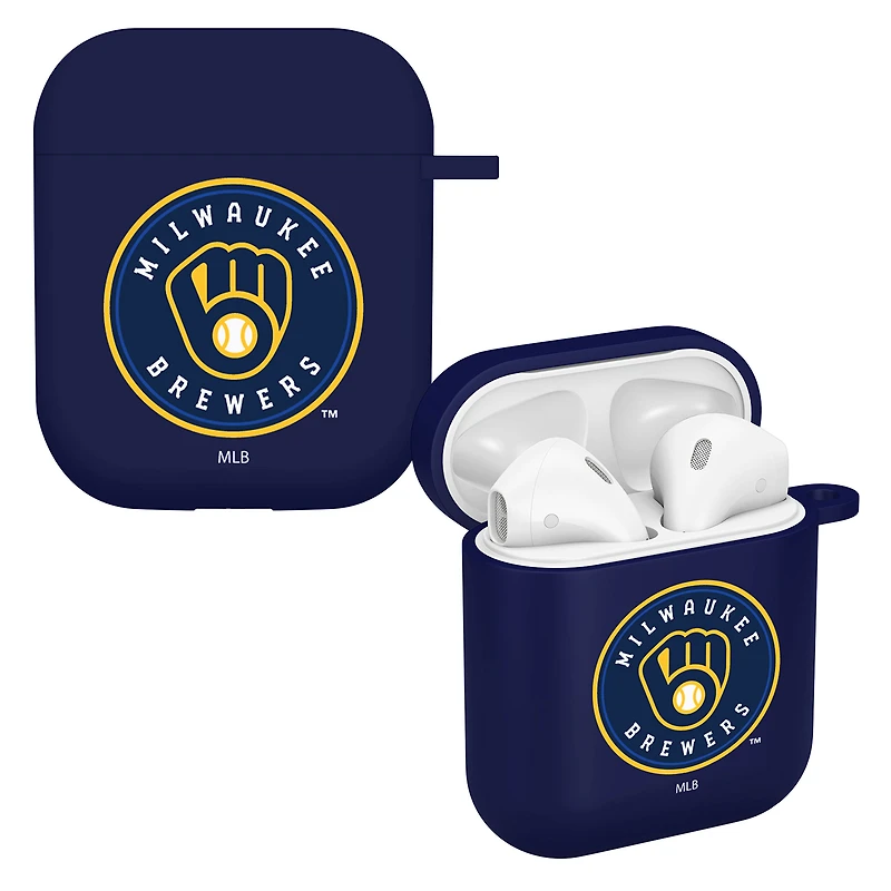 Navy Milwaukee Brewers AirPods Case Cover