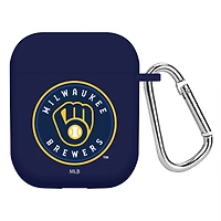 Navy Milwaukee Brewers AirPods Case Cover