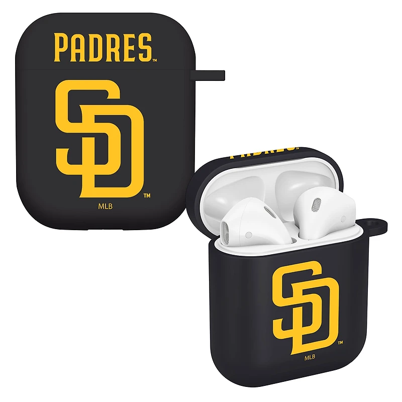 Black San Diego Padres AirPods Case Cover