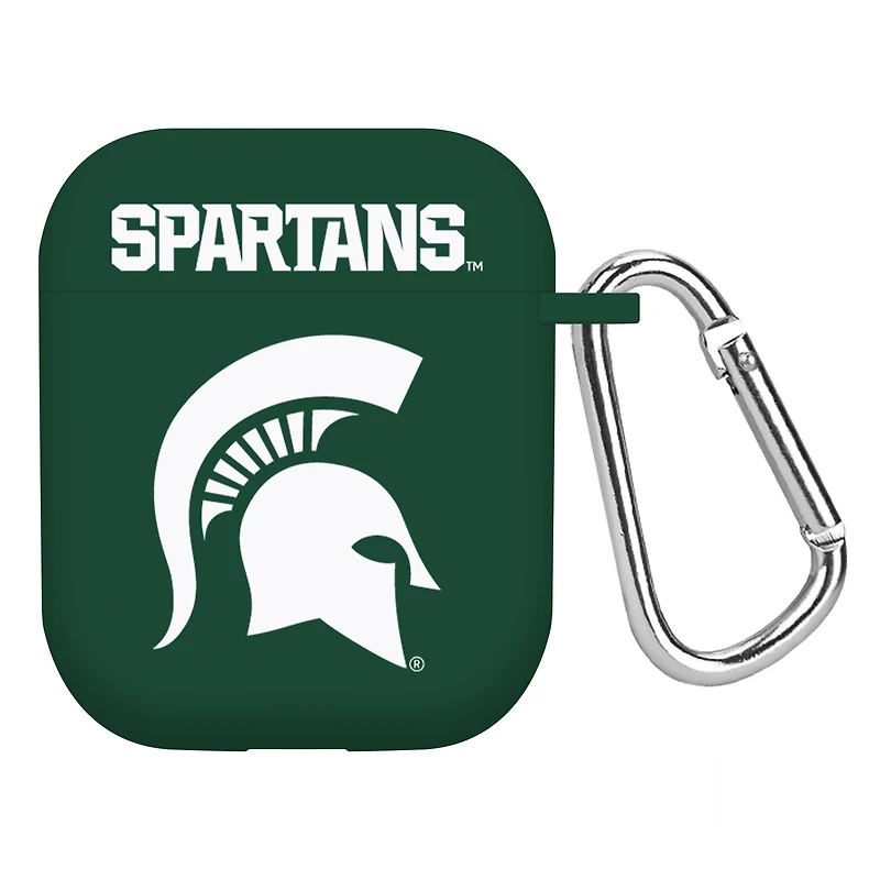 Green Michigan State Spartans AirPods Case Cover