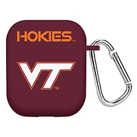 Maroon Virginia Tech Hokies AirPods Case Cover