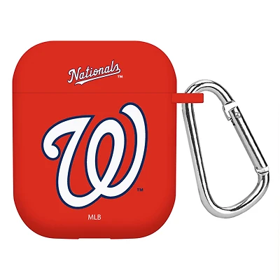 Red Washington Nationals AirPods Case Cover