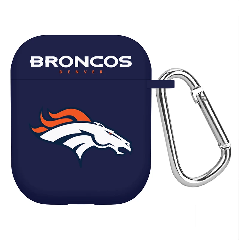 Navy Denver Broncos AirPods Case Cover
