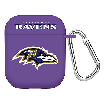 Purple Baltimore Ravens AirPods Case Cover