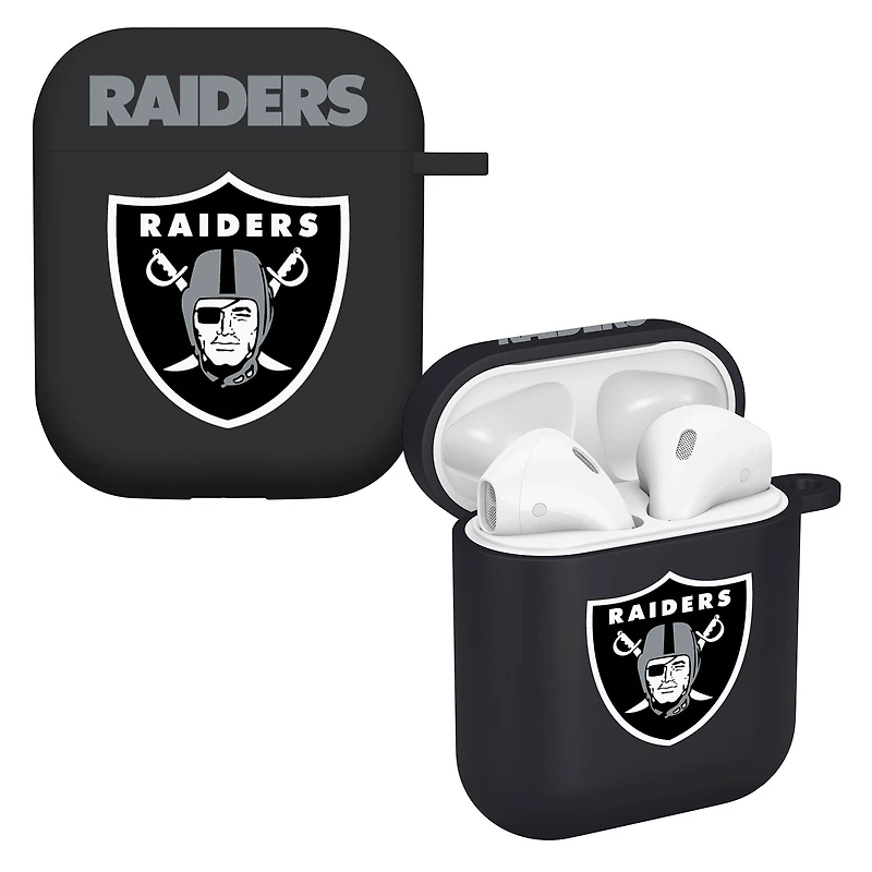 Black Las Vegas Raiders AirPods Case Cover
