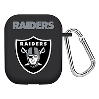 Black Las Vegas Raiders AirPods Case Cover