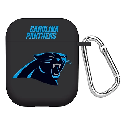 Black Carolina Panthers AirPods Case Cover