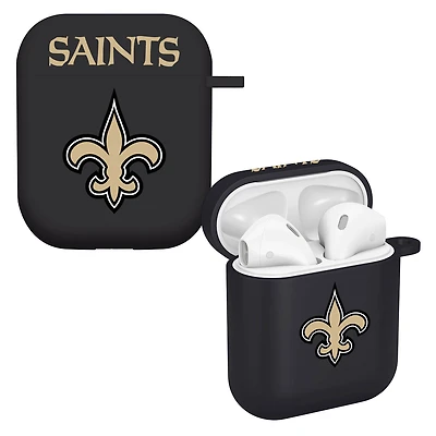 Black New Orleans Saints AirPods Case Cover