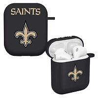 Black New Orleans Saints AirPods Case Cover
