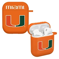 Orange Miami Hurricanes AirPods Case Cover