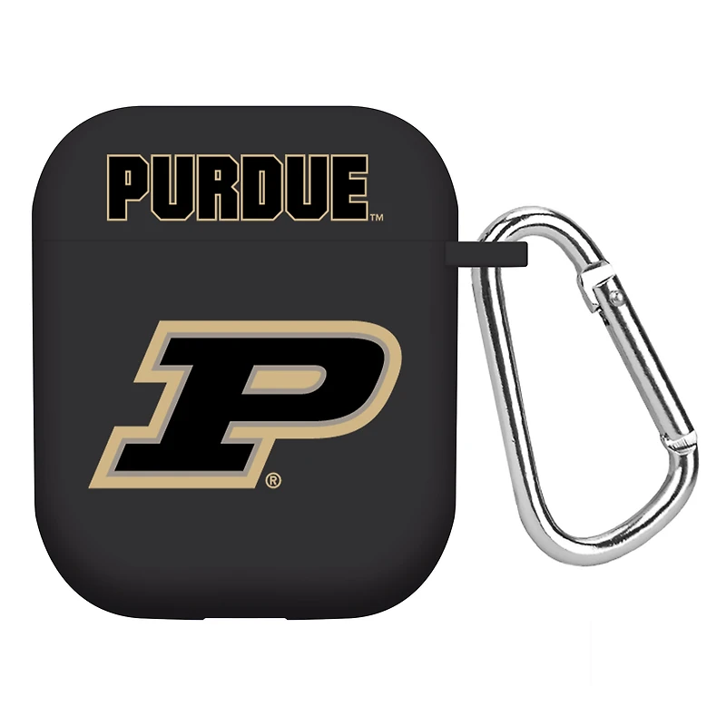 Black Purdue Boilermakers AirPods Case Cover
