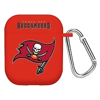 Red Tampa Bay Buccaneers AirPods Case Cover