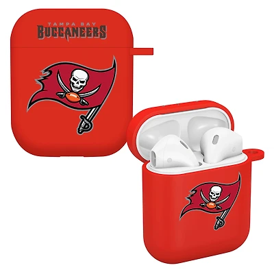 Red Tampa Bay Buccaneers AirPods Case Cover