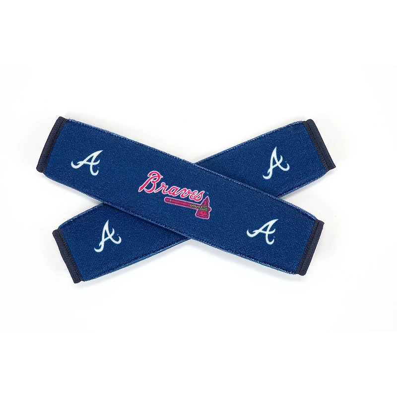 Atlanta Braves Ulti-Suede Seat Belt Pad Two-Pack