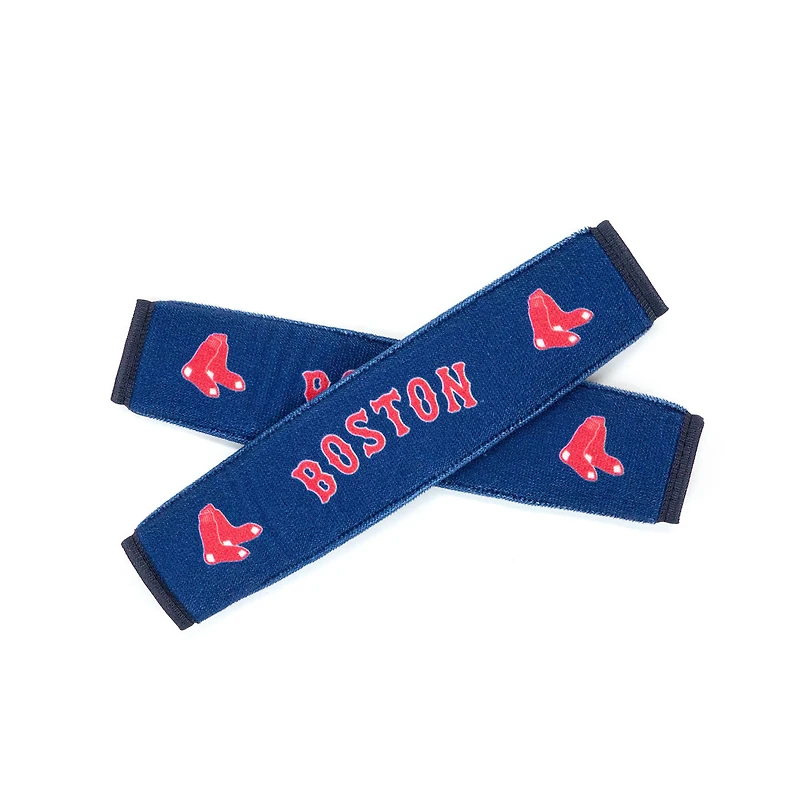 Boston Red Sox Ulti-Suede Seat Belt Pad Two-Pack