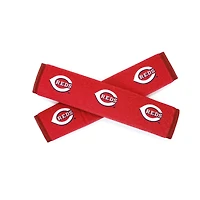 Cincinnati Reds Ulti-Suede Seat Belt Pad Two-Pack