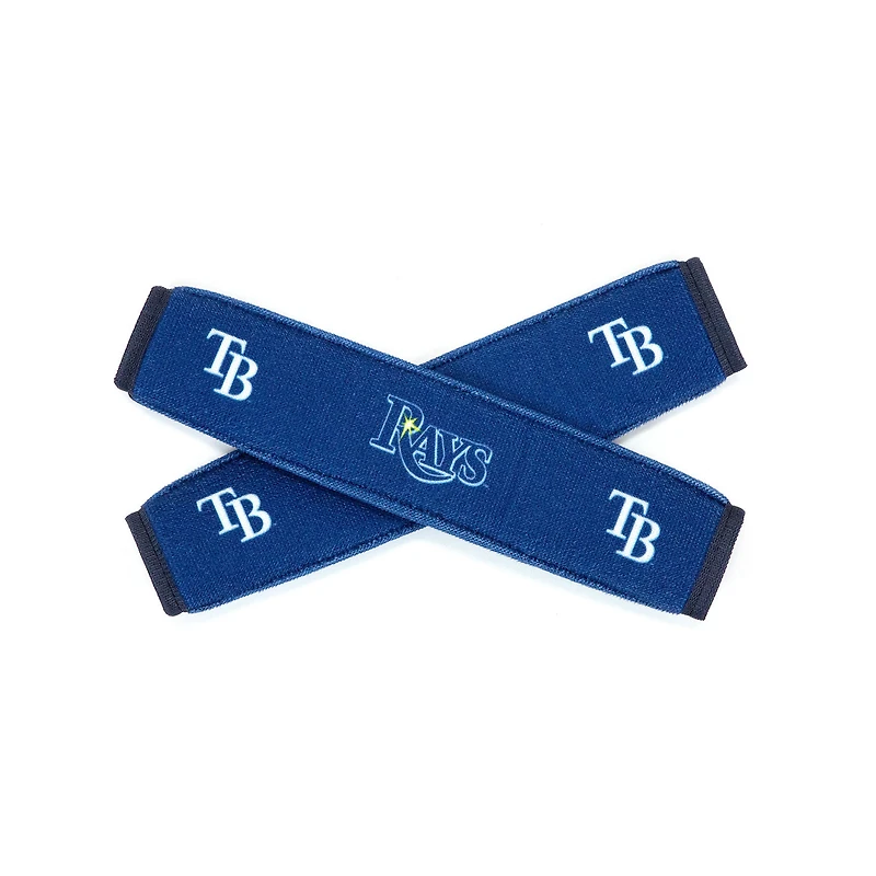 Holda Tampa Bay Rays Ulti-Suede Seat Belt Pad Two-Piece Set