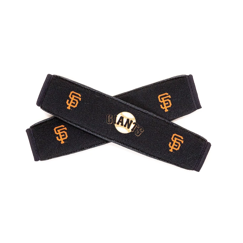 Holda San Francisco Giants Ulti-Suede Seat Belt Pad Two-Piece Set